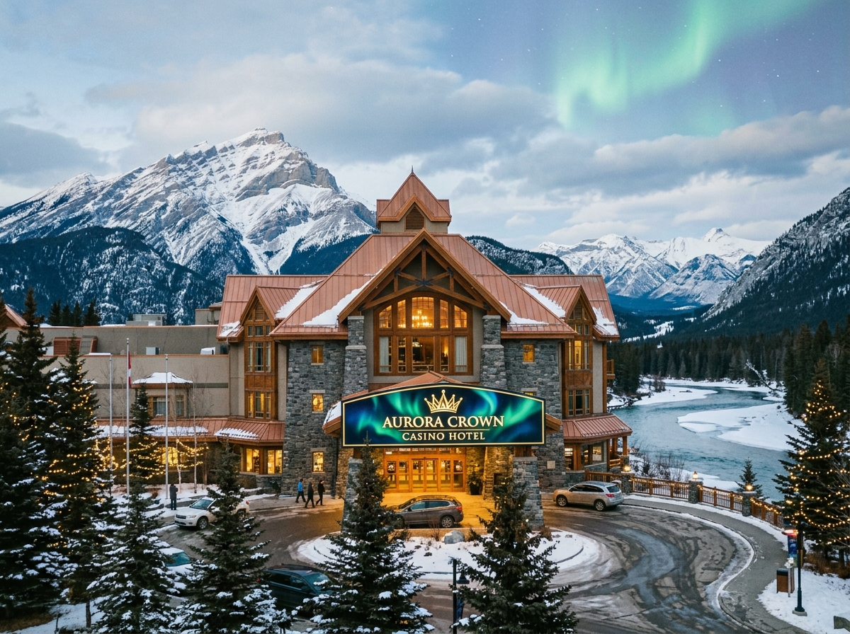 Aurora Crown Casino Hotel in Banff, Alberta