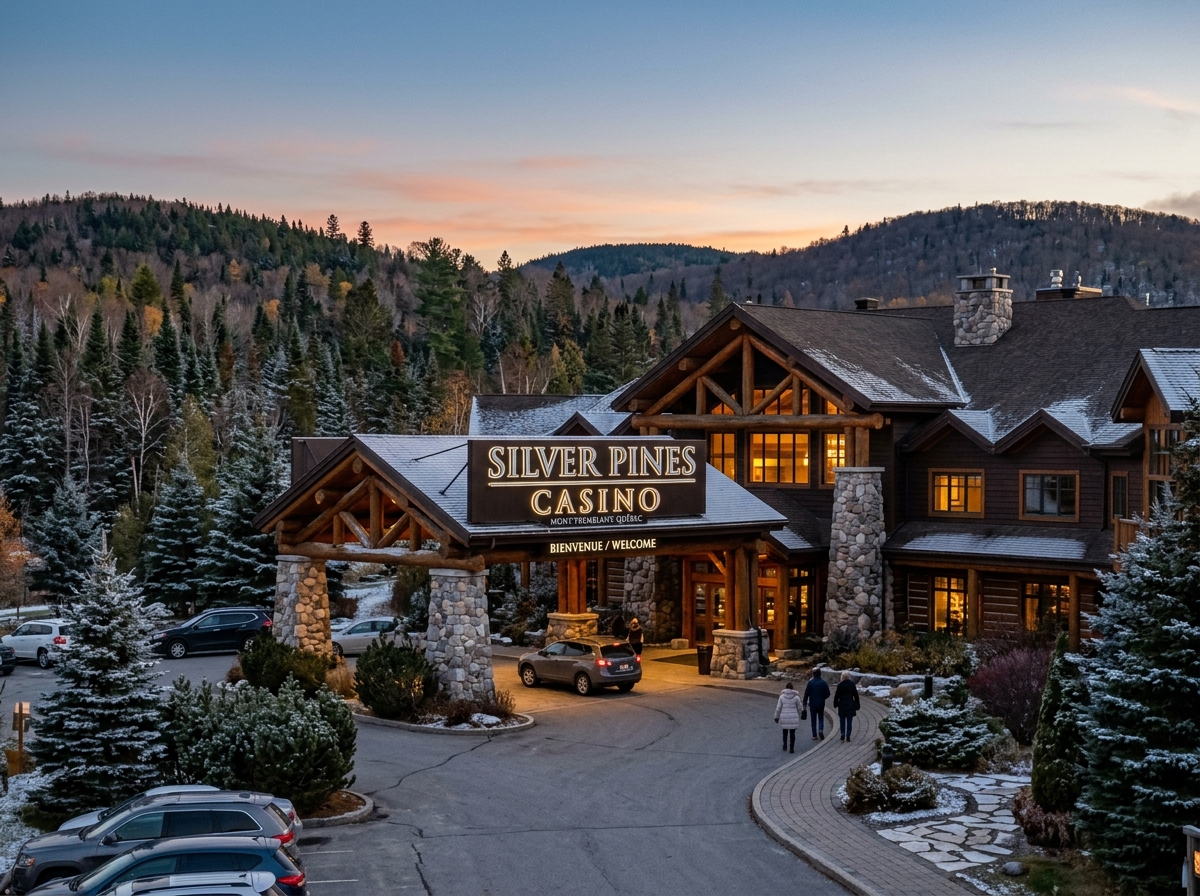 Silver Pines Casino Lodge in Mont-Tremblant, Québec